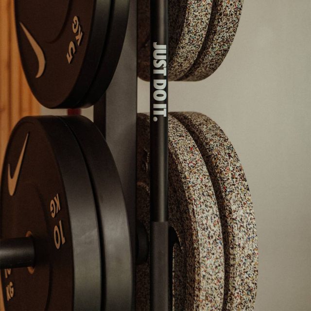 Nike Strength Plate Tree & Barbell Holder