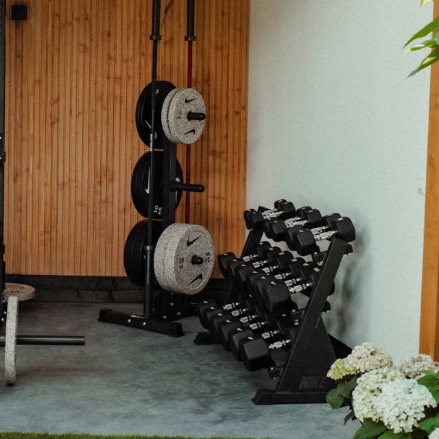 Nike Strength Plate Tree & Barbell Holder