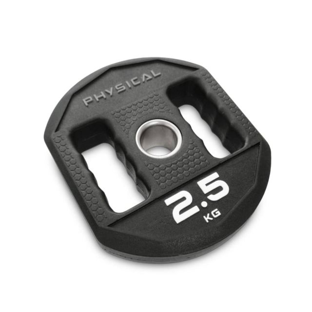 2.5kg PU Weight Discs 30mm (x 2)