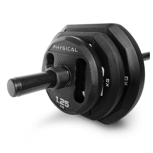 1.25kg PU Weight Discs 30mm (x 2)