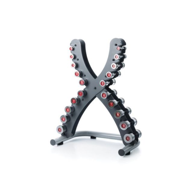Classic Steel Dumbbells and X RACK - 2kg - 20kg Pairs