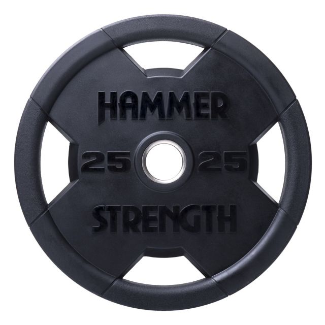 hammer strength round rubber olympic discs RNDX
