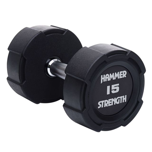 Hammer Strength Dumbbells - Rubber