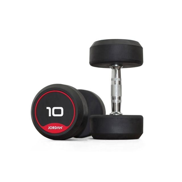 Jordan Classic Rubber Dumbbells