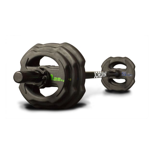 7.5kg Ignite Pump X Rubber Studio Barbell plate