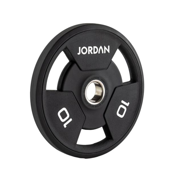 Jordan Tri-Grip Olympic Plate 140kg Set & 7ft Bar