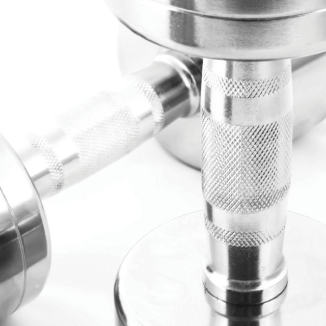 Jordan Chrome Dumbbells (1kg - 20kg Pairs)