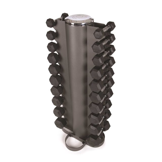 10 Pair Vertical Dumbbell Rack