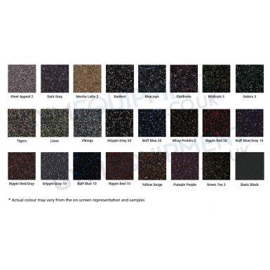 Ecore Basic Fit Rubber Gym Floor Tiles
