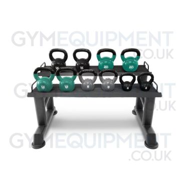 Physical Company 10 Vinyl Kettlebell Set with Rack
