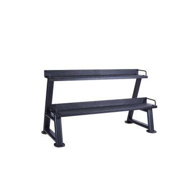 jordan kettlebell rack in black