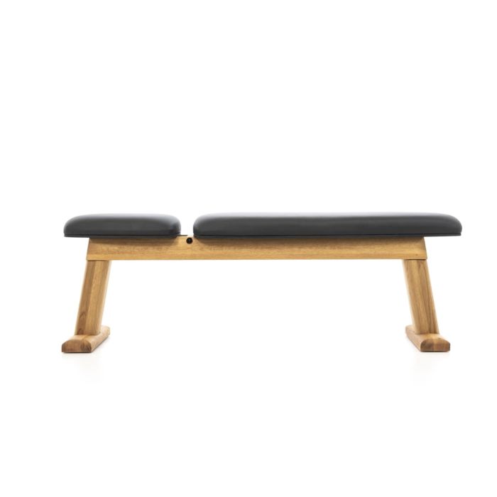 Wooden weights online bench