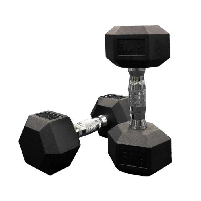 Jordan Lifting Club Rubber Hex Dumbbell Sets