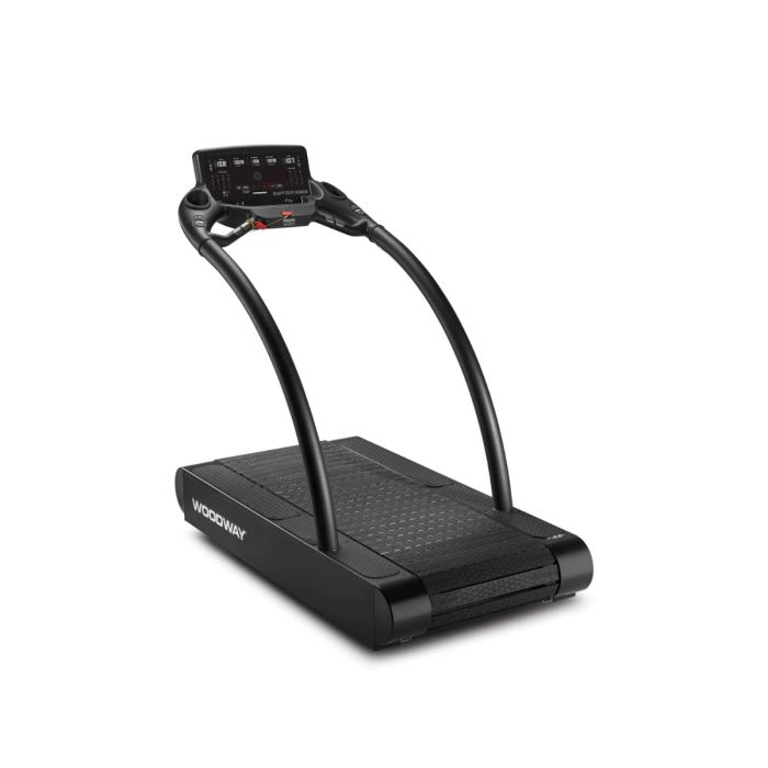 woodway 4front treadmill quick set display