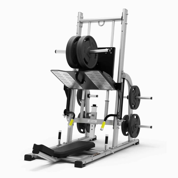 Exigo Vertical Leg Press Plate Loaded Machine