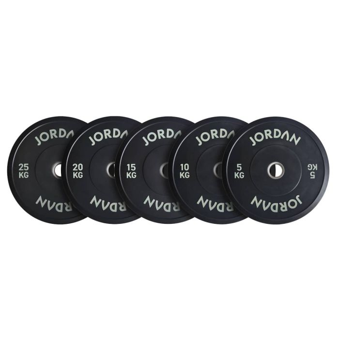 Jordan Black Rubber Bumper Weight Plates