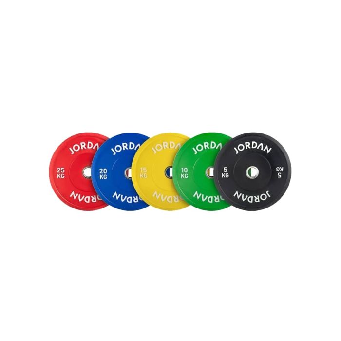 Jordan Coloured Rubber Bumper Plates