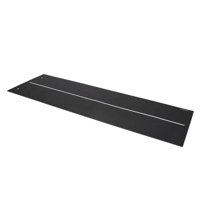 Physical Company Club Yoga Mat with Central Posture Line - Black