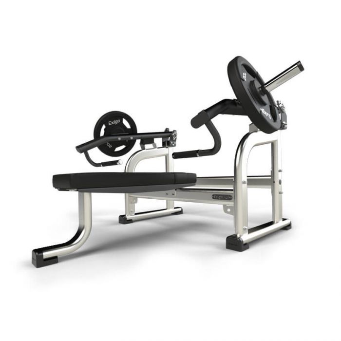 exigo iso lateral flat bench chest press