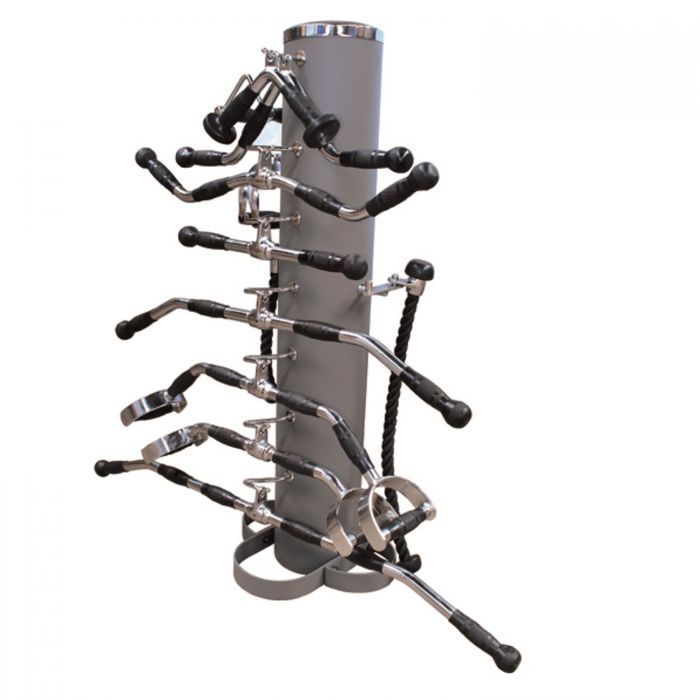 Cable Attachment Rack with 15 Attachments