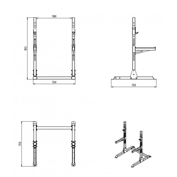 Primal strength squat stands sale