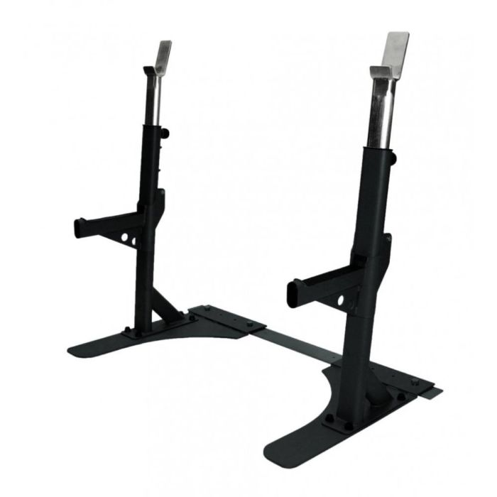 Jordan Premium Heavy Duty Squat Stand in Black