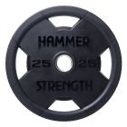hammer strength round rubber olympic discs