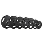  JORDAN Rubber Tri-Grip Olympic Weight Plates