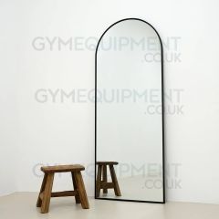 Liberty Arch Metal Mirror in Black Frame