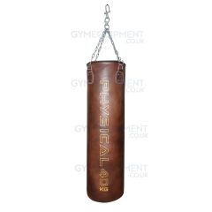 Physical Leather Punch Bag - Vintage Brown
