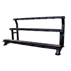 Jordan 10 Pair Dumbbell Rack with Saddles (3 Tier)