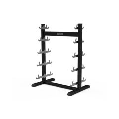 Jordan 10 Bar Straight Barbell Rack - Black