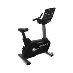 life fitness club series plus upright bike sl console