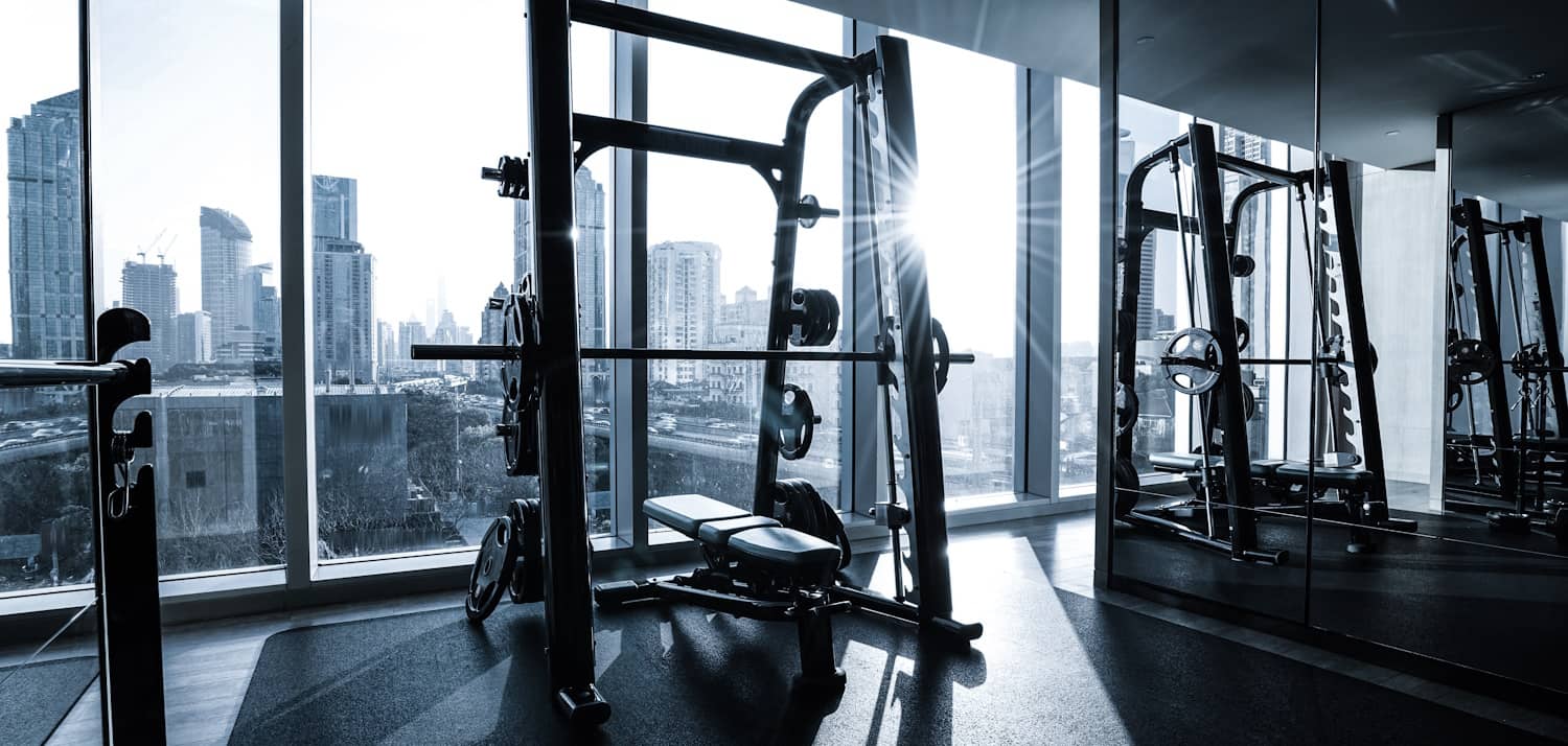 angled or vertical smith machine