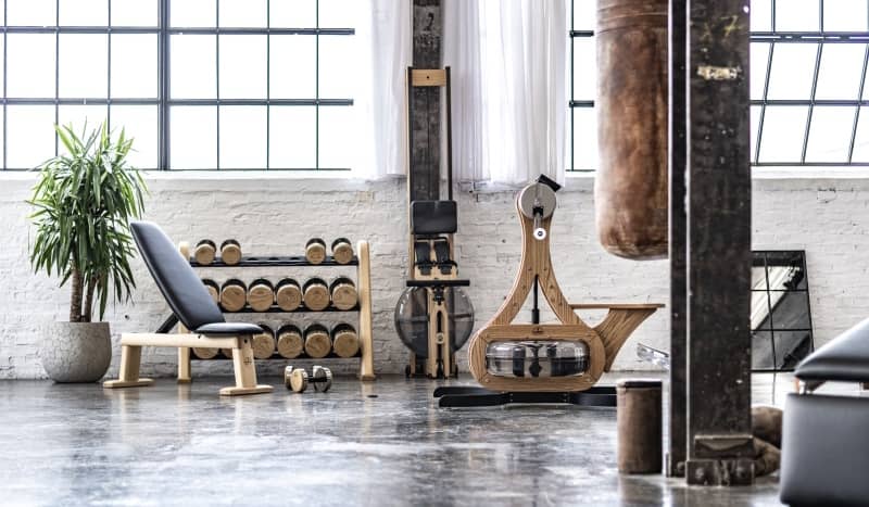 wooden gym equipment