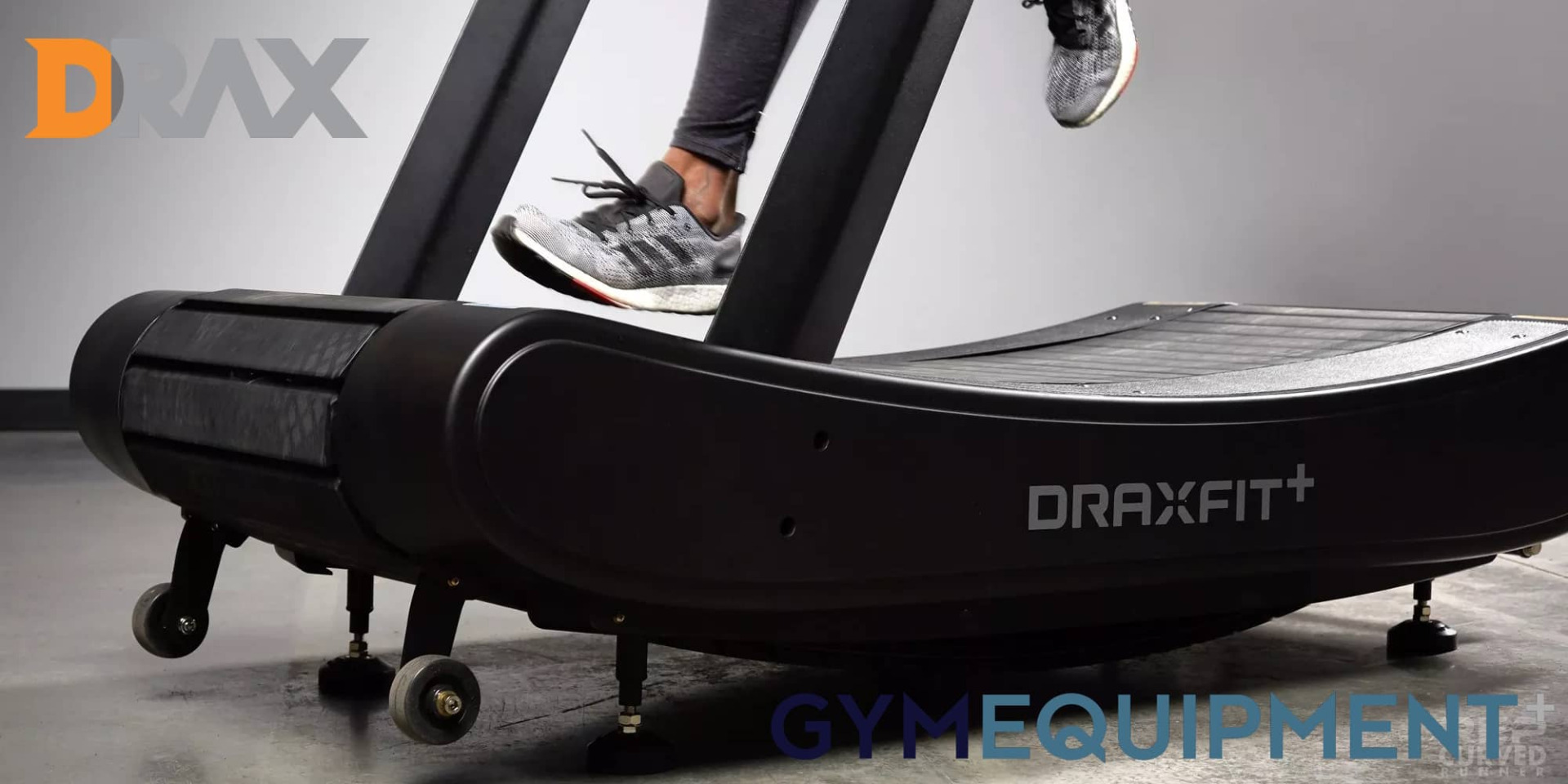 drax fit+ self powered curved treadmill