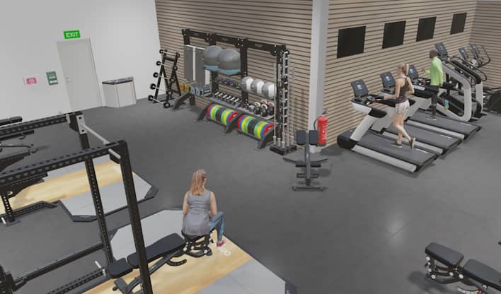 free gym design