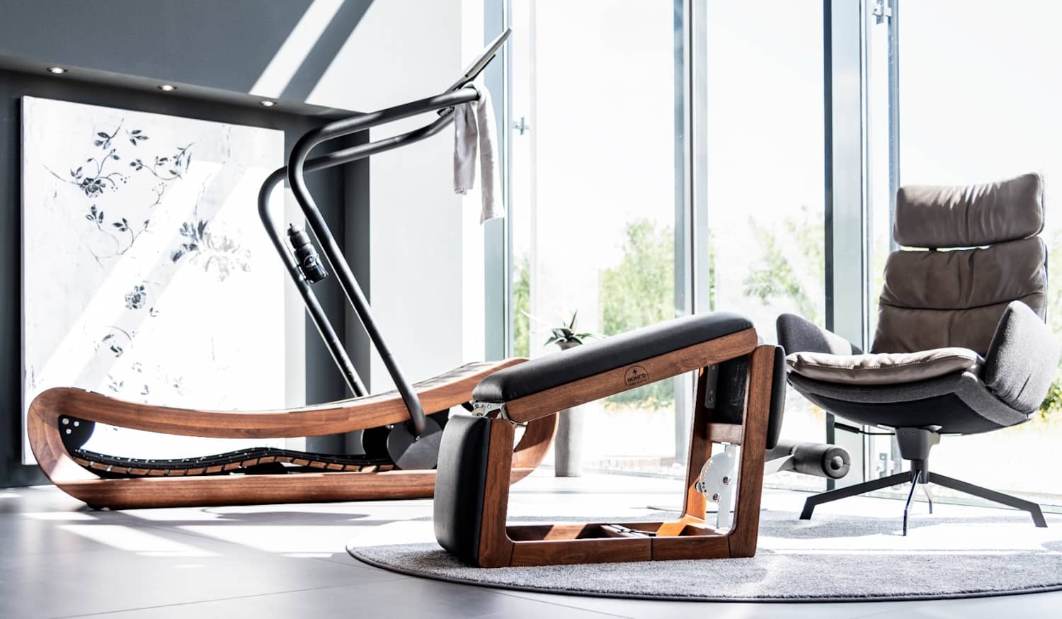 wooden gym equipment