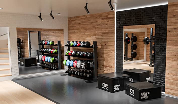unique garage gyms