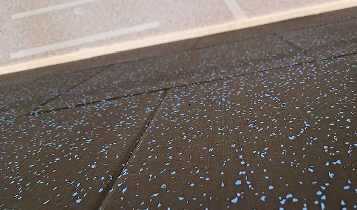 rubber gym floor tiles